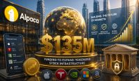 Crypto Brokerage Firm Alpaca Raises $135M To Expand Tokenized Stock Infrastructure
