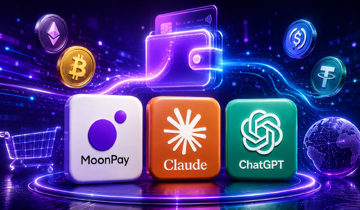 MoonPay Introduces AI-powered Crypto Payments For ChatGPT & Claude Users