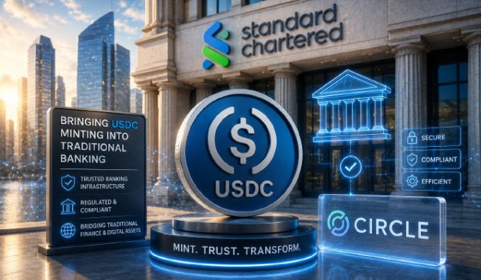 Standard Chartered & Circle Bring USDC Minting Into Traditional Banking