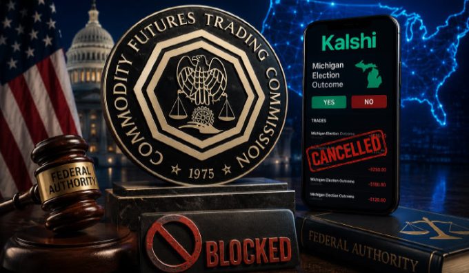 CFTC Blocks Kalshi From Cancelling Michigan Trades, Citing Federal Authority