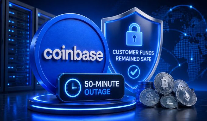 Coinbase Explains Cause Of 50-minute Outage, Says Customer Funds Remained Safe