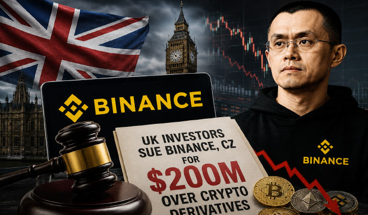 UK Investors Sue Binance, CZ For $200M Over Crypto Derivatives
