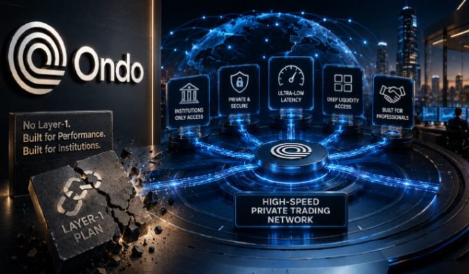 Ondo Drops Layer-1 Blockchain Plan, Launches High-speed Private Trading Network