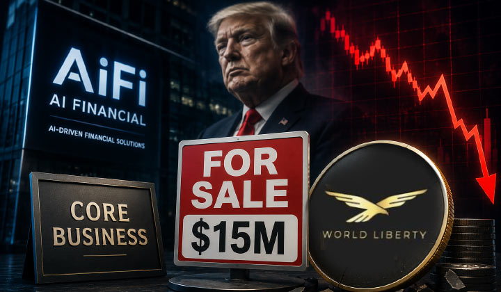 Trump-linked AI Financial Explores $15M Sale Of Core Business After WLFI Token Losses
