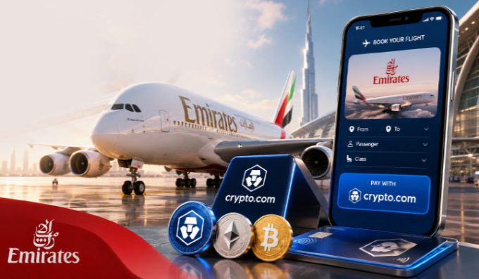 Emirates Airline Launches Booking Services With Crypto Payments Via Crypto.com