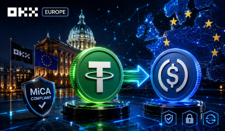 OKX Europe Introduces USDT-to-USDC Conversion As MiCA Rules Reshape Stablecoin Market