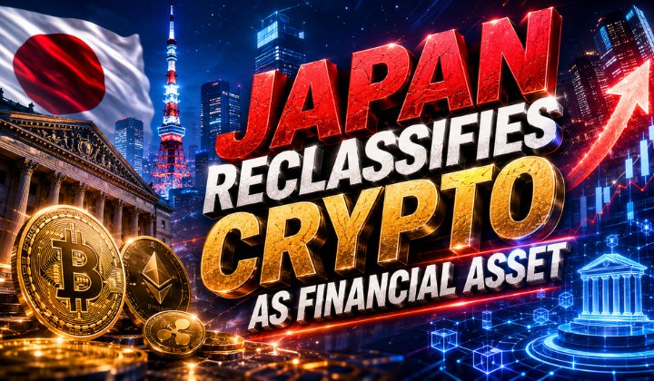 Japan Reclassifies Crypto As Financial Asset, Clears Path For Tax Relief & Future ETFs