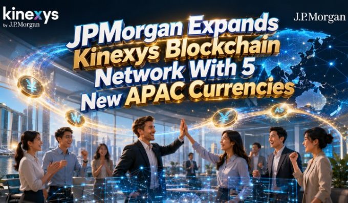 JPMorgan Expands Kinexys Blockchain Network With 5 New APAC Currencies For 24/7 Cross-border Payments