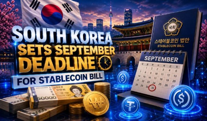 South Korea Sets September Deadline For Won Stablecoin Bill In Major Crypto Push