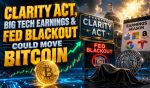 CLARITY Act, Big Tech Earnings & Fed Blackout Could Move Bitcoin