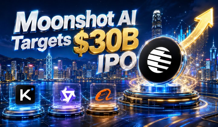 Moonshot AI Targets $30 Billion Hong Kong IPO After Kimi K3 & Alibaba Qwen Shake AI & Bitcoin Markets