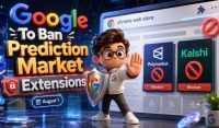 Google To Ban Prediction Market Extensions From Chrome Store Starting August 1