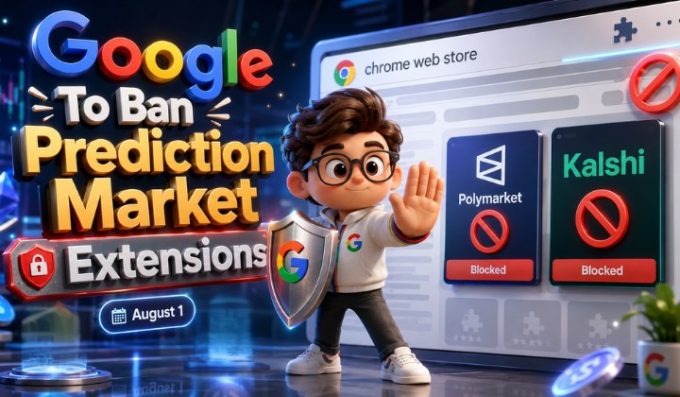 Google To Ban Prediction Market Extensions From Chrome Store Starting August 1