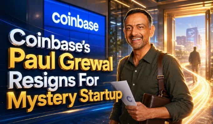 Coinbase Chief Legal Officer Paul Grewal Resigns After SEC Victory, Joins Mystery Startup