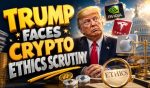 Trump Faces Fresh Ethics Scrutiny As $1.4B Crypto Income, Truth Social API & Kalshi Probe Collide