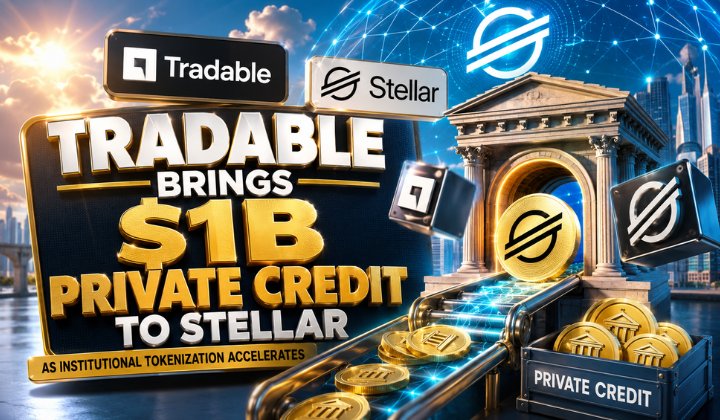Tradable Brings $1B Private Credit to Stellar As Institutional Tokenization Accelerates
