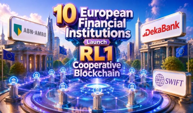 10 European Financial Institutions Launch RL1 Cooperative Blockchain For Regulated Markets