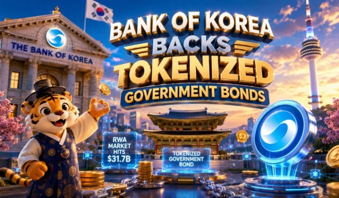 Bank Of Korea Backs Tokenized Government Bonds As RWA Market Hits $31.7 Billion