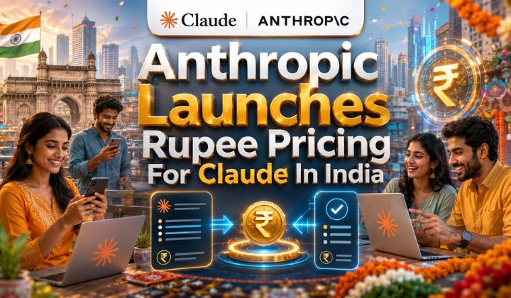 Anthropic Launches Rupee Pricing For Claude AI In India As It Becomes Its Second-largest Market