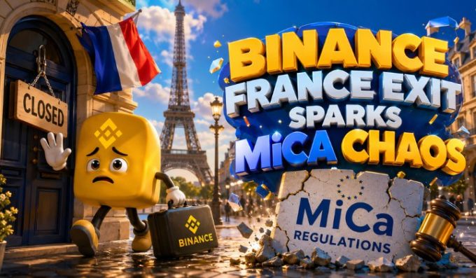 Binance France Exit Triggers Crypto Withdrawal Chaos Under MiCA