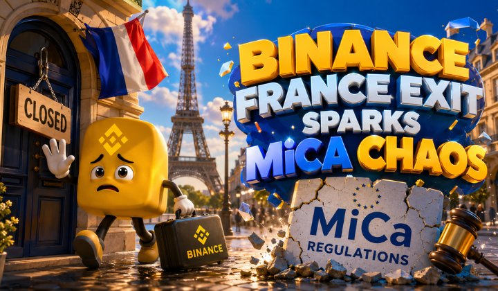 Binance France Exit Triggers Crypto Withdrawal Chaos Under MiCA