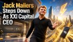 Jack Mallers Steps Down As XXI Capital CEO; Tether Scraps Three-way Bitcoin Merger