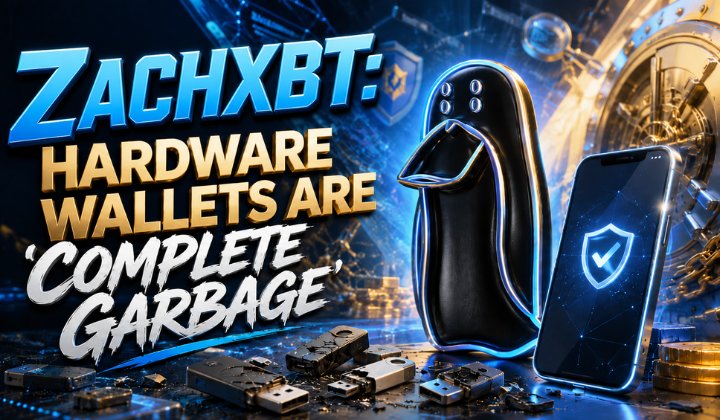 ZachXBT Says All Hardware Wallets Are “Complete Garbage,” Urges Users To Ditch Ledger For iPhone