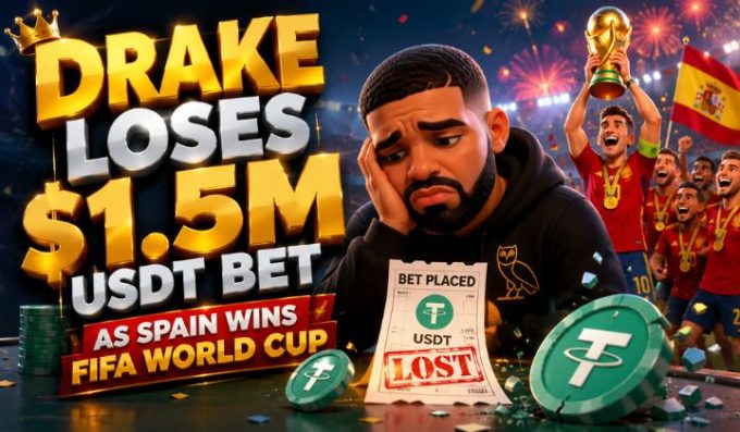 Drake Loses $1.5M USDT Bet As Spain Wins FIFA World Cup