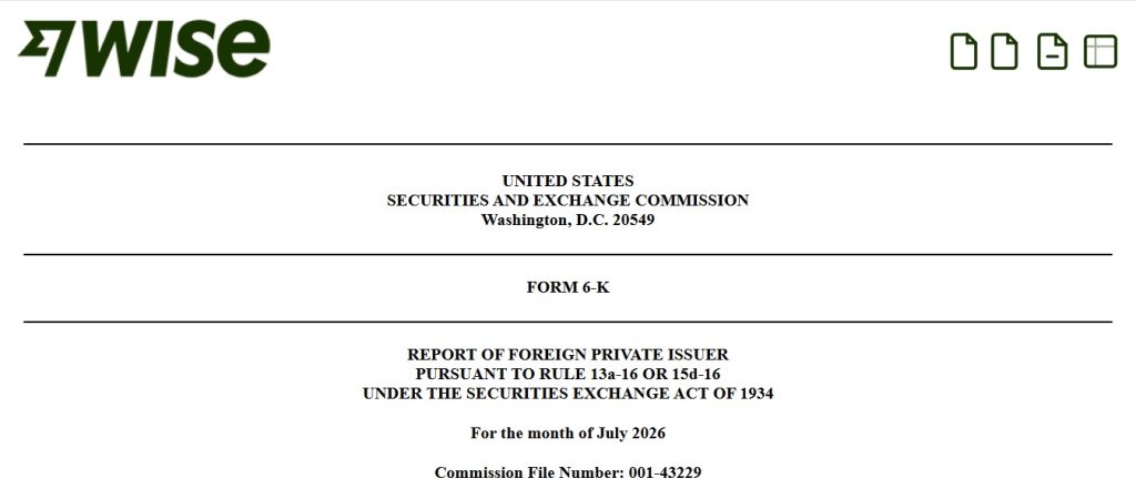 Wise To Resubmit US Bank Charter Application Under GENIUS Act