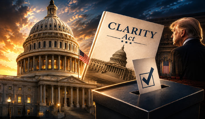 Senate Eyes CLARITY Act Vote Before August Recess As Trump Holds Back On Ethics Proposal