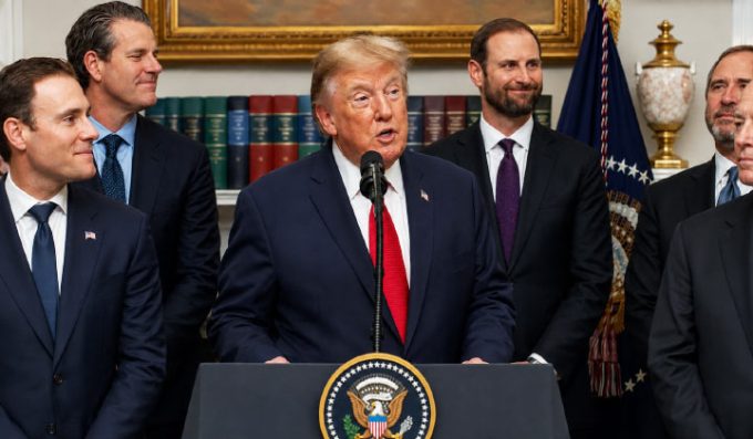 Trump Urges Congress To Pass CLARITY Act At White House Meeting