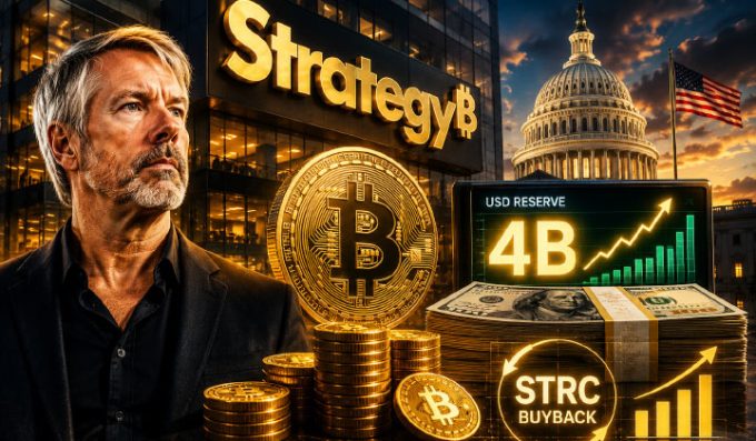 Strategy Sells 1,638 Bitcoin As USD Reserve Reaches $4B; STRC Buyback Rises To $81.2M