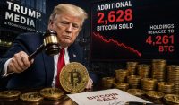 Trump Media Sells Additional 2,628 Bitcoin, Reducing Holdings to 4,261 BTC