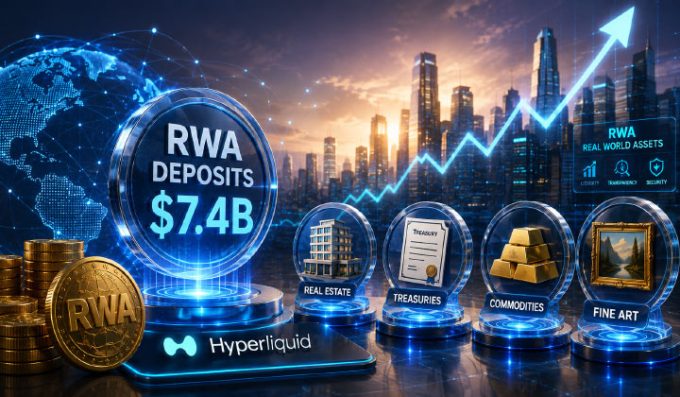 RWA Deposits Hit $7.4B As Hyperliquid Drives Tokenized Asset Trading Growth
