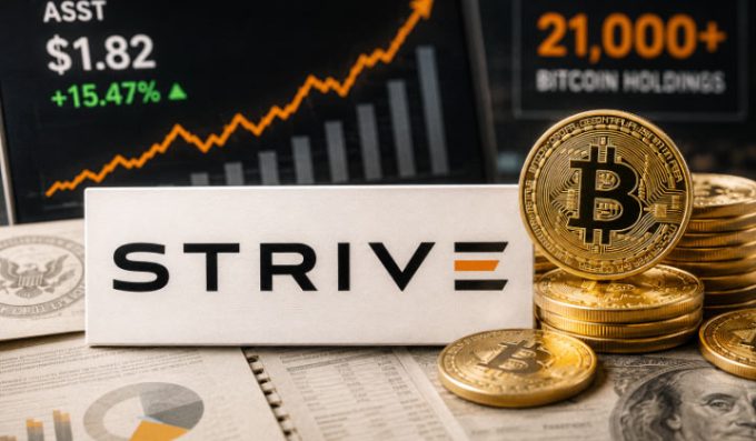 Strive Buys 1,110 Bitcoin For $81.5M, Holdings Top 21K BTC; ASST Shares Climb