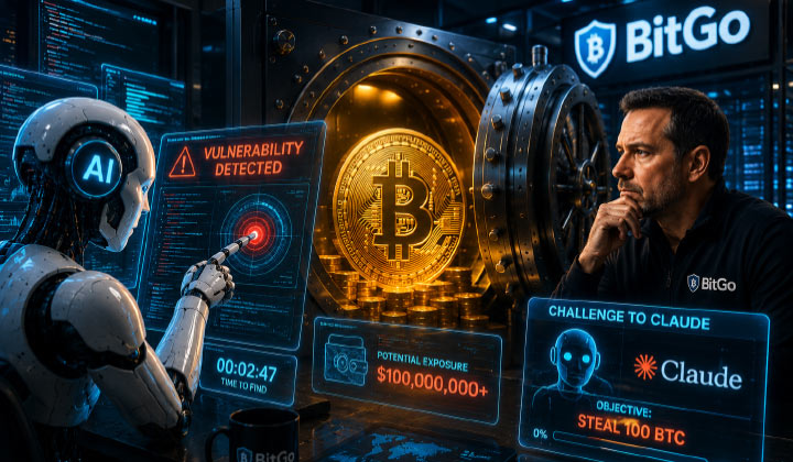 AI Finds $100M Bitcoin Wallet Flaw In Minutes As BitGo CEO Challenges Claude To Steal 100 BTC