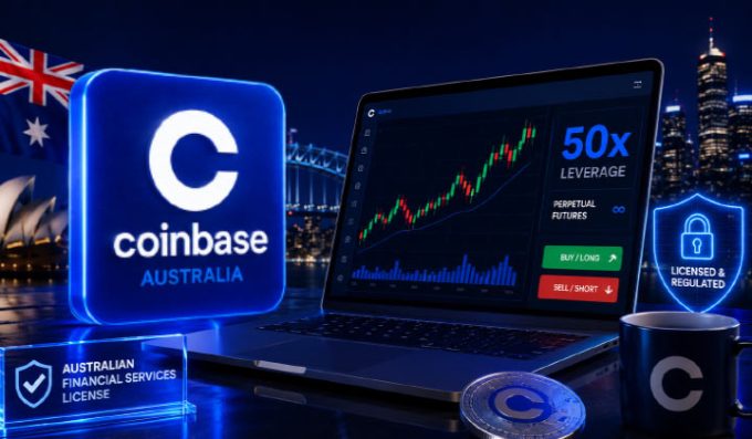 Coinbase Australia Launches Licensed 50x Perpetual Contracts For Wholesale Investors