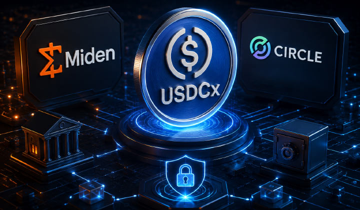 Miden To Launch USDCx With Circle’s xReserve Infrastructure
