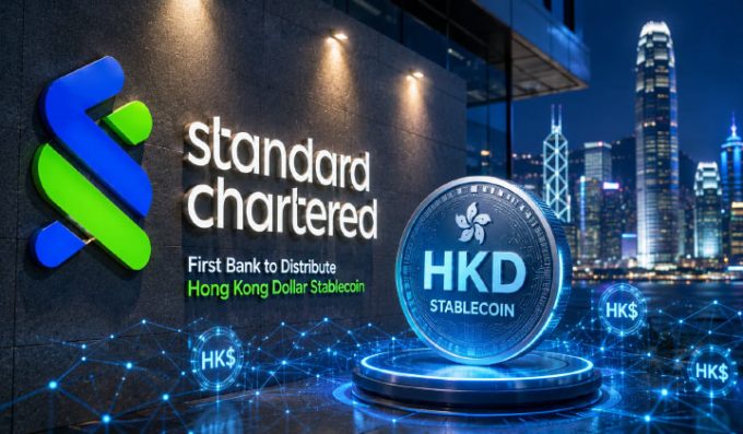 Standard Chartered Becomes First Bank To Distribute Hong Kong Dollar Stablecoin