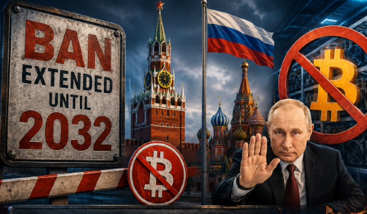 Russian Decree Bans Crypto Mining Across Moscow Region Through 2032
