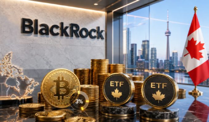 BlackRock Launches Two Canada ETFs With One Allocating 3% To Bitcoin