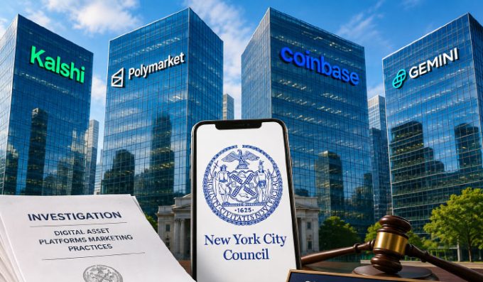 NYC Council Probes Kalshi, Polymarket, Coinbase & Gemini Over Marketing