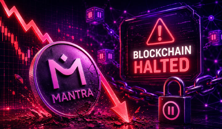 MANTRA Token Hits Record Low As Blockchain Halts After Exploit