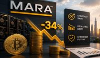 MARA Cuts Bitcoin Holdings By 34% As It Shifts Strategy & Reduces Debt