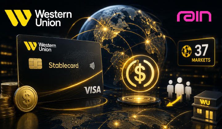 Western Union Launches Stablecard With Visa, Bringing Stablecoin Remittances To 37 Markets
