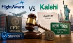 Kalshi Faces CFTC Support In New York As FlightAware Sues Over Flight Bets