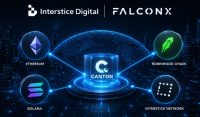 FalconX & Interstice Connect Canton With Ethereum, Solana & Robinhood Chain