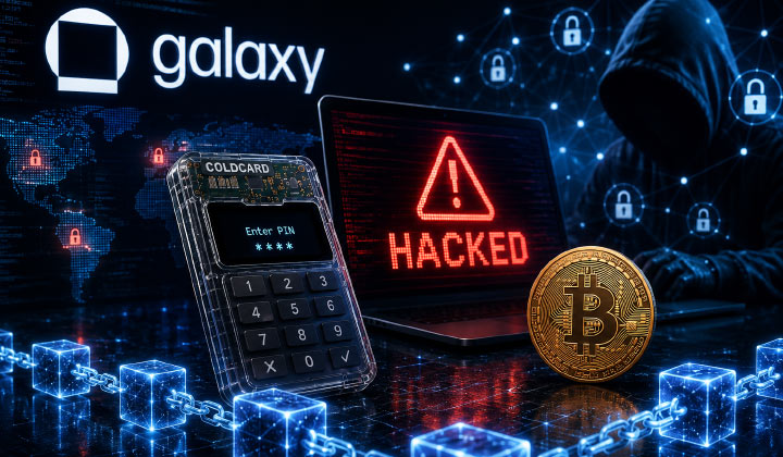 Galaxy Estimates $114.7M In Bitcoin Losses From Coldcard Hack, Most Funds Still Unmoved