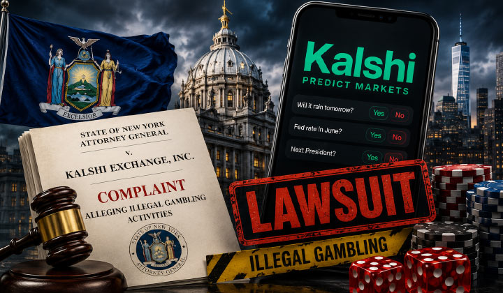 New York Takes Kalshi To Court Over Alleged Illegal Sports Betting Operation