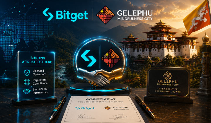 Bitget Signs Agreement With Bhutan's Gelephu Authority To Pursue Licensed Operations